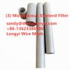 0.1 2um 5 micron microporous sinterroller powder sintered filter